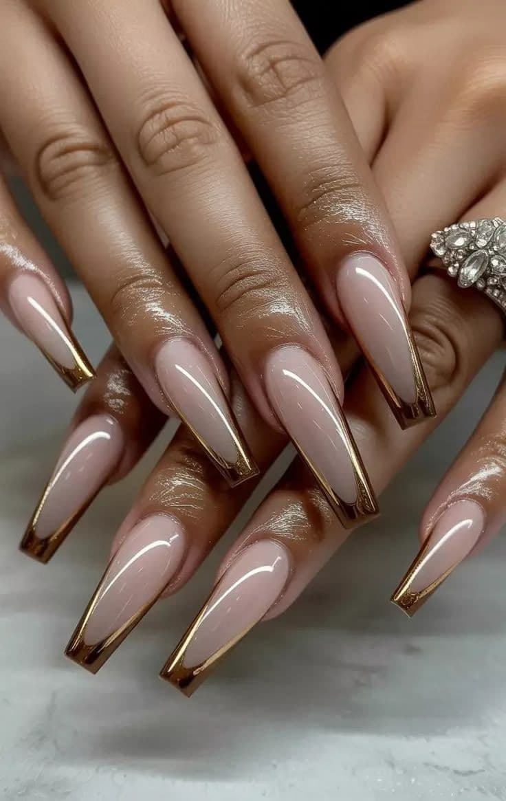 Gold Tips Square Set